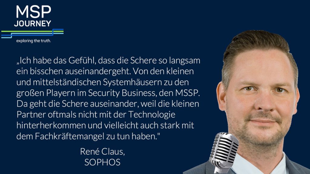 MSP Journey · Exploring the truth · Managed Security Services · Interview mit René Claus